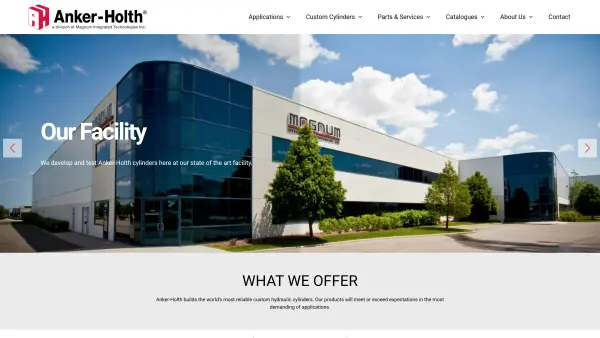 Anker Holth — business website