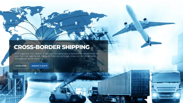 GTX Logistics — business website