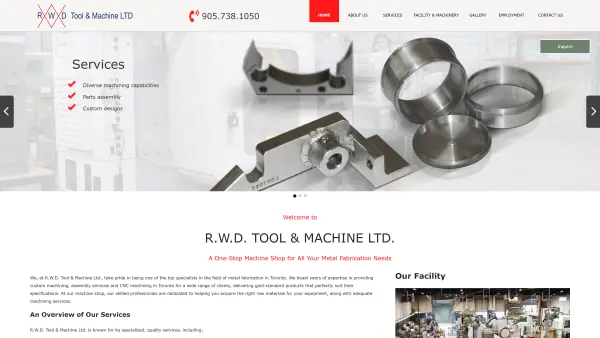 RWD Tool — business website