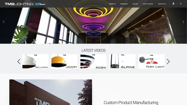 TMS Lighting — business website