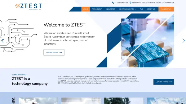 Z-Test — business website